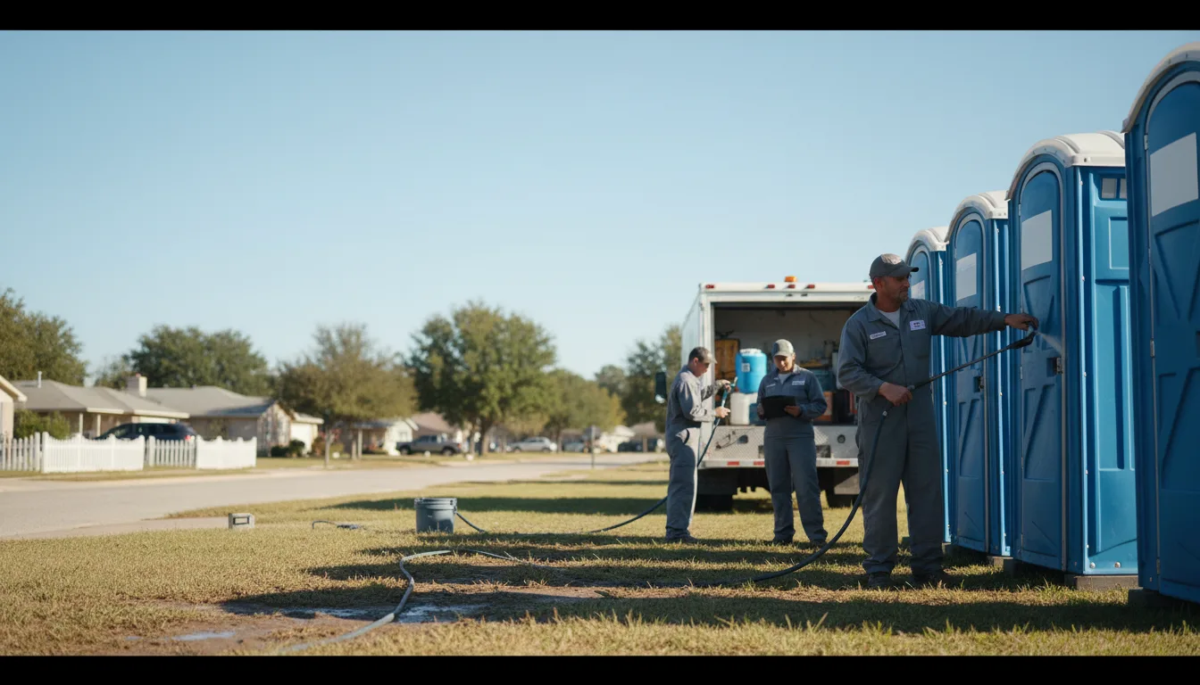 Long-Term Portable Toilet Rental in Dawson, GA near me